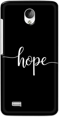 NDCOM Back Cover for Vivo Y21L Hope Printed(Multicolor, Hard Case, Pack of: 1)