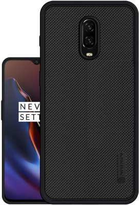 Bonqo Back Cover for OnePlus 6T(Black, Dual Protection, Pack of: 1)