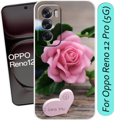 SmartGoldista Back Cover for Oppo Reno 12 Pro (5G)(Multicolor, Flexible, Silicon, Pack of: 1)