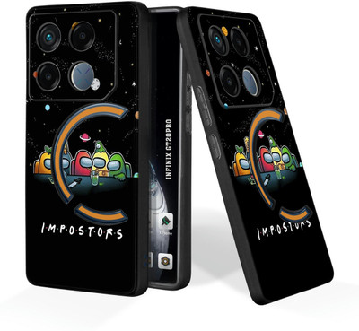 CLASSYPRINT Back Cover for Infinix GT 20 Pro 5G(Black)