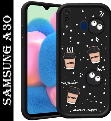 BOZTI Back Cover for Samsung Galaxy A30, Samsung Galaxy A20, Samsung Galaxy M10S(Black, 3D Case, Pack of: 1)