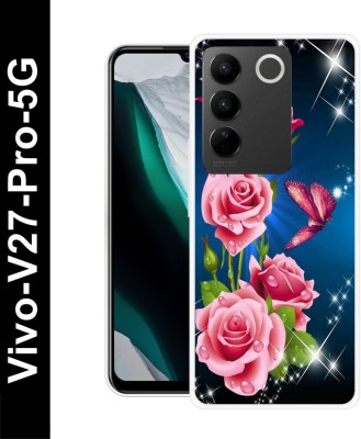 Pedimore Back Cover for Vivo V27 Pro 5G(Multicolor, Grip Case, Silicon, Pack of: 1)