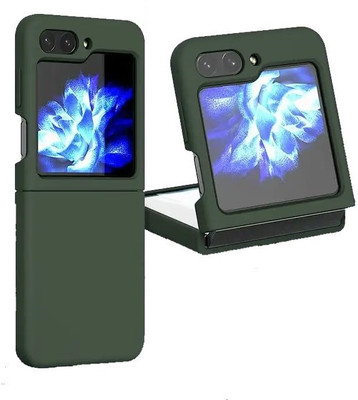 WHITBULL Back Cover for Samsung Galaxy Z Flip7 FE 5G / Samsung Galaxy Z Flip6 5G(Green, Shock Proof, Silicon, Pack of: 1)