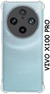 ROYALBASE Back Cover for Vivo X100 Pro 5G [BM](Transparent, Shock Proof, Silicon, Pack of: 1)