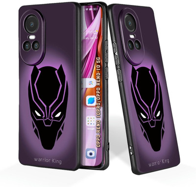 printwhiz Back Cover for OPPO Reno 10 5G, OPPO Reno 10 Pro 5G(Black)