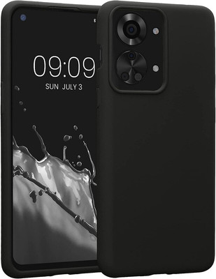 OneLike Back Cover for OnePlus Nord 2T 5G(Black, Flexible, Pack of: 1)