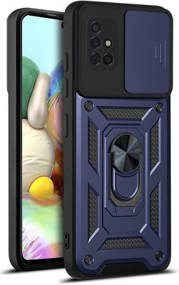 Elica Back Cover for Samsung Galaxy M51(Blue, Hard Case, Pack of: 1)