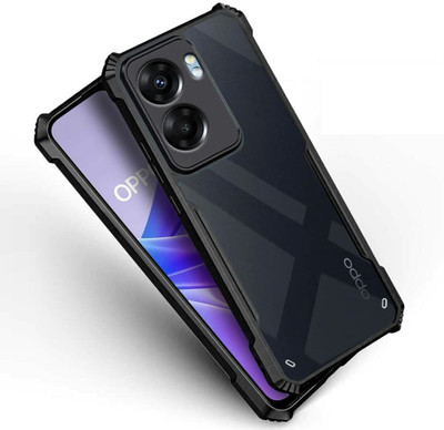CaseDeal Back Cover for Oppo K10 5G(Black, Shock Proof, Pack of: 1)