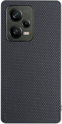 AIBEX Back Cover for Xiaomi Redmi Note 12 Pro 5G | Shield Pro Ultra Thin(Black, Hard Case, Pack of: 1)