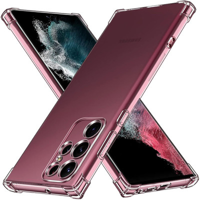 TheApallio Back Cover for Samsung Galaxy S22 Ultra 5G(Transparent, Camera Bump Protector, Pack of: 1)