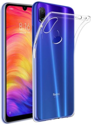 SnapStar Back Cover for Redmi Note 7(2MM Crystal Clear | Camera Protection | Soft & Flexible)(Transparent, Shock Proof, Silicon, Pack of: 1)