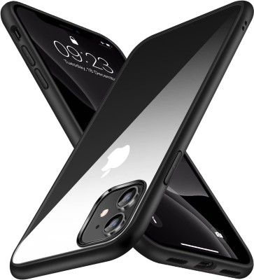 MOBILOVE Back Cover for APPLE iPhone 11(Black, Shock Proof, Pack of: 1)