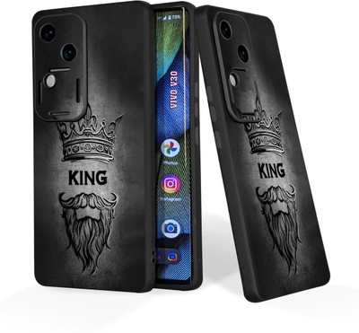 CLASSYPRINT Back Cover for Vivo V30(Black)
