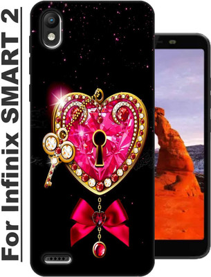 YornoSis Back Cover for Infinix Smart 2 2762(Black, Grip Case, Silicon, Pack of: 1)