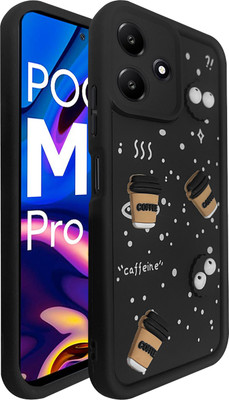 KartV Back Cover for Poco M6 Pro 5G(Black, Camera Bump Protector, Pack of: 1)