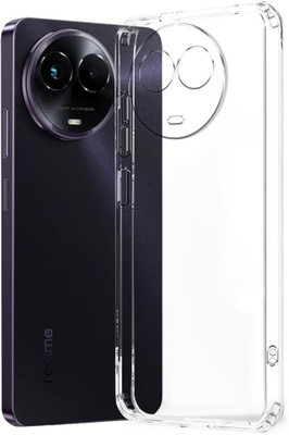 Kosher Traders Back Cover for Transparent shockproof for Realme C67 5g(Transparent, Dual Protection, Silicon)