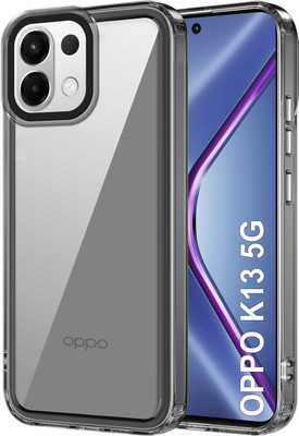 Zapcase Back Cover for Oppo K13 5G(Black, Grip Case, Pack of: 1)
