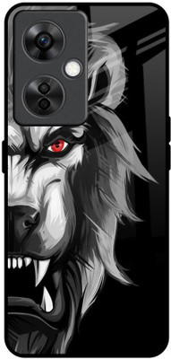 QRIOH Glass Back Cover for OnePlus Nord CE 3 Lite 5G(Multicolor, Grip Case, Pack of: 1)