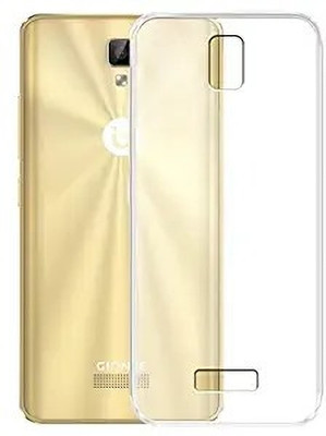 Celltune Back Cover for Gione P7 Max(Transparent, Silicon, Pack of: 1)