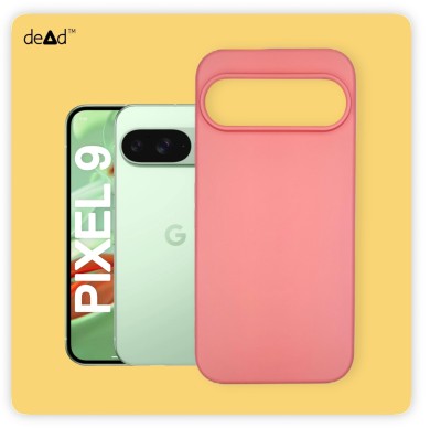 deAd Back Cover for Google Pixel 9(Pink, Grip Case, Pack of: 1)