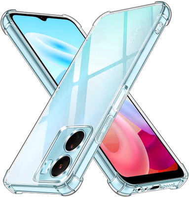 COVERLINE Back Cover for Vivo T2x 5G Perfect Fit Crystal Clear Bumper Transparent Case(Transparent, Shock Proof, Silicon, Pack of: 1)