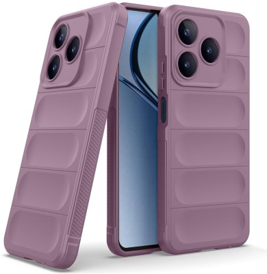 Flipkart SmartBuy Back Cover for Realme C63 4G, Realme Narzo N63 4G, Purple Liquid Silicon Cover(Purple, Silicon, Pack of: 1)