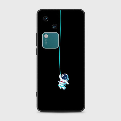 FAZAKA Back Cover for VIVO V30 5G On Glossy Metal Phone Cover | THE STORY OF EARTH(Multicolor, Dual Protection, Pack of: 1)