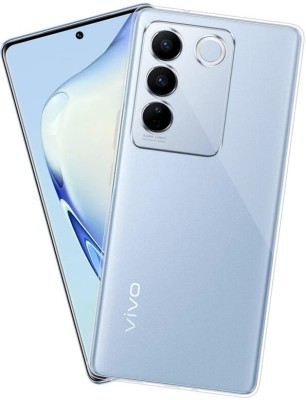 FlareHUB Back Cover for Vivo V27(Transparent, Flexible, Silicon, Pack of: 1)