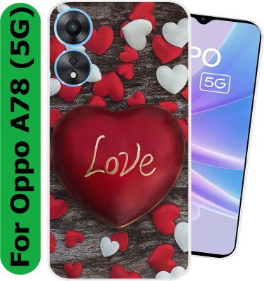 Goldista Back Cover for Oppo A78 (5G),58 (4g)(Transparent, Flexible, Silicon, Pack of: 1)