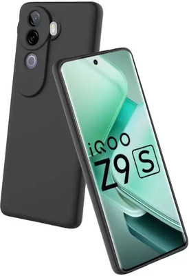 GDBUY Back Cover for iQOO Z9s 5G(Black, Shock Proof, Pack of: 1)