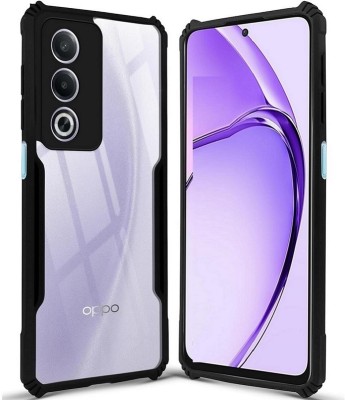 BRENZZ Back Cover for Oppo K12x 5G, OPPO K12x 5G, (IP)(Transparent, Shock Proof, Silicon, Pack of: 1)