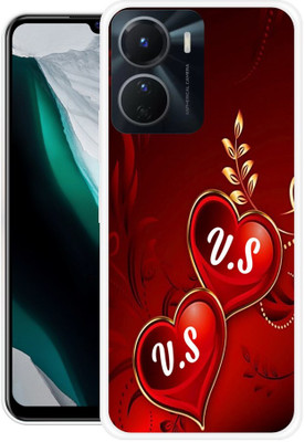 3D U PRINT Back Cover for VIVO Y56 5G,V2225, VS,V LOVE S,VS NAME,VS LETTER,VS ALPHABET(Red, Flexible, Silicon, Pack of: 1)