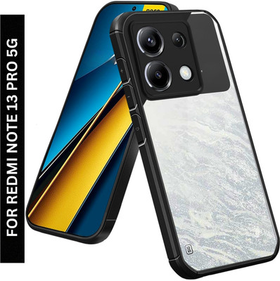 SHIELDXPERT Back Cover for REDMI NOTE 13 PRO 5G(White, Flexible, Pack of: 1)