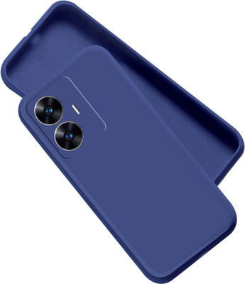 Artistque Back Cover for Realme C55(Blue, Flexible, Silicon, Pack of: 1)
