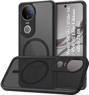 Micvir Back Cover for Vivo T4R 5G(Black, Shock Proof, Pack of: 1)