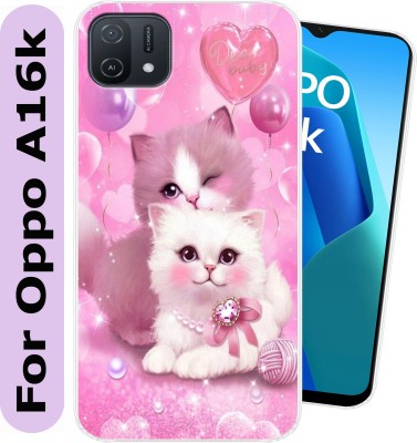 Cooldone Back Cover for Oppo A16k(Transparent, Flexible, Silicon, Pack of: 1)