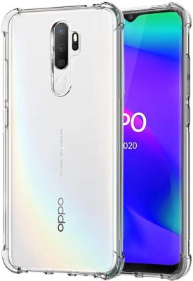 COVERHEAD Back Cover for Back Cover for Oppo A5 2020-CPH1931 (Transparent, Flexible, Silicon, Pack of: 1)(Transparent, Camera Bump Protector, Silicon)