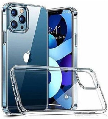 GLADLY Back Cover for iPhone 13 Pro Max(Transparent, Dual Protection)