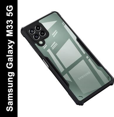 Zapcase Back Cover for Samsung Galaxy M33 5G(Black, Shock Proof, Pack of: 1)