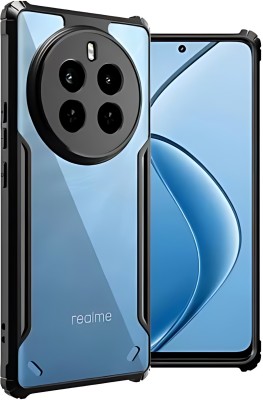 Mobtech Bumper Case for realme P1 Pro 5G, RealMe P1 Pro, Transparent(Black, Transparent)