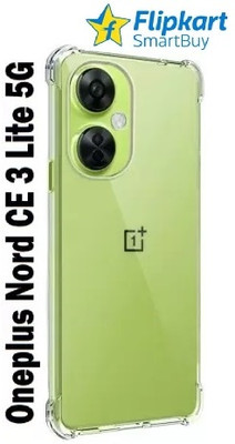 Flipkart SmartBuy Back Cover for OnePlus Nord CE 3 Lite 5G, OnePlus Nord CE 3 Lite(Transparent, Grip Case, Pack of: 1)