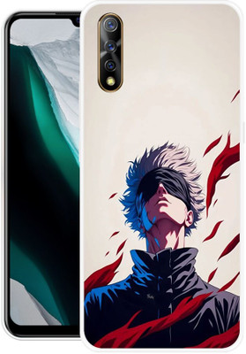 Dimora Back Cover for vivo S1, V1907, Satoru Gojo, Jujutsu Kaisen, Anime(Black, Flexible, Silicon, Pack of: 1)