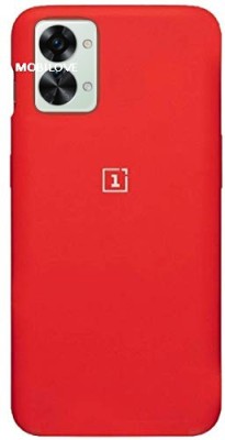 MOBILOVE Back Cover for OnePlus Nord 2T 5G | Pure Liquid Soft Matte Silicone Case(Red, Shock Proof, Silicon, Pack of: 1)