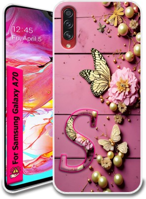 Hostprint Back Cover for Samsung Galaxy A70(Transparent, Flexible, Silicon, Pack of: 1)