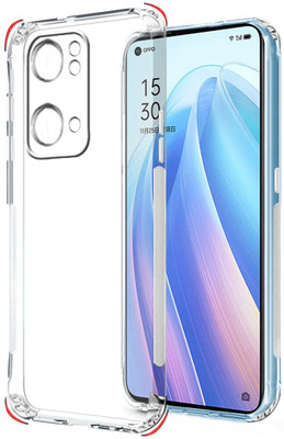 Ricka Back Cover for Oppo Reno 7 pro 5G(Transparent, Grip Case, Silicon, Pack of: 1)