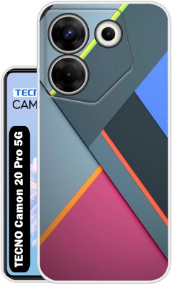 Case Club Back Cover for Tecno Camon 20 Pro(Multicolor, Grip Case, Silicon, Pack of: 1)