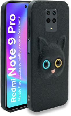 BOZTI Back Cover for Mi Redmi Note 9 Pro(Black, 3D Case, Pack of: 1)
