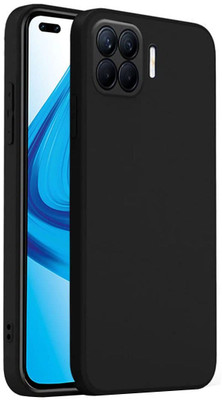 ZAMN Back Cover for OPPO F17 PRO 4G(Black, Silicon, Pack of: 1)