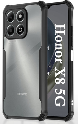 INSTYLE Back Cover for Honor X8 5G(Black, Grip Case, Pack of: 1)