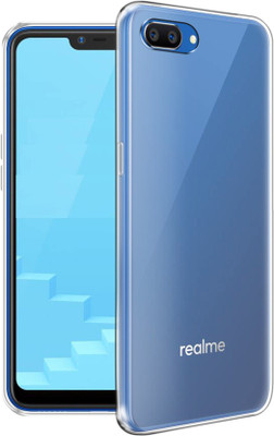 SRT Back Cover for Realme C1(Transparent, Pack of: 1)